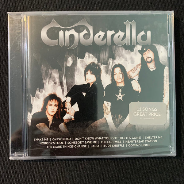CD Cinderella 'Icon: Best Of' (2012) Shake Me, Nobody's Fool, Gypsy Road