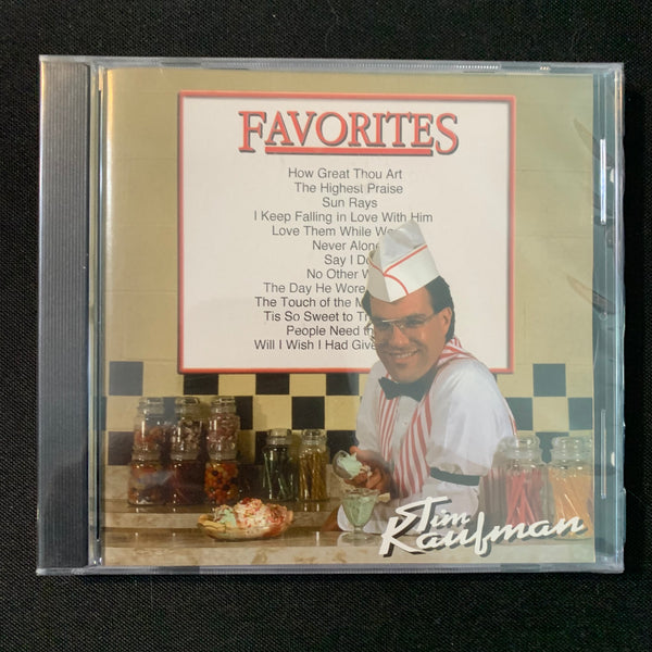 CD Tim Kaufman 'Favorites' new sealed Christian