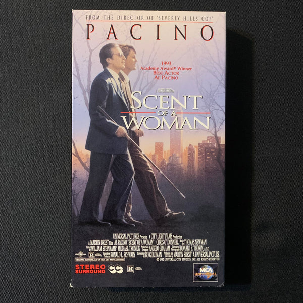 VHS Scent Of a Woman (1993) Al Pacino, Chris O'Donnell