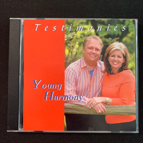 CD Young Harmony 'Testimonies' (2004) Christian gospel duo