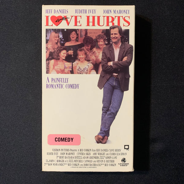 VHS Love Hurts (1989) Jeff Daniels, Judith Ivey, John Mahoney