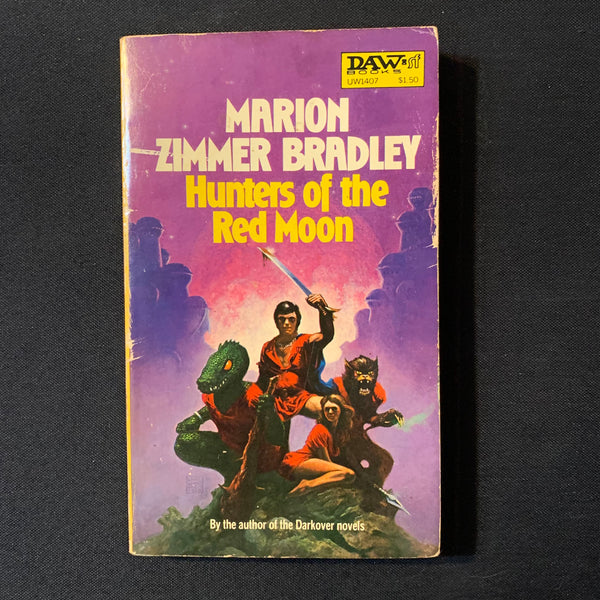 BOOK Marion Zimmer Bradley 'Hunters Of the Red Moon' (1973) DAW science fiction PB