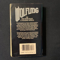 BOOK Gordon R. Dickson 'Wolfling' (1985) Baen science fiction PB