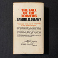 BOOK Samuel R. Delany 'Fall of the Towers' (1970) Ace science fiction PB