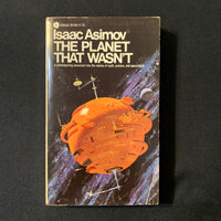 BOOK Isaac Asimov 'The Planet That Wasn't (1977) nonfiction collected essays