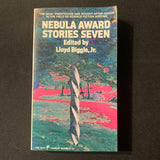 BOOK Lloyd Biggle Jr (ed) 'Nebula Award Stories Seven' (1973) Poul Anderson, Kate Wilhelm