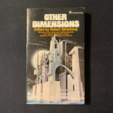 BOOK Robert Silverberg (ed) 'Other Dimensions' (1974) Robert A. Heinlein, Arthur C. Clarke, Alfred Bester