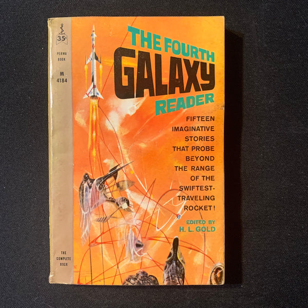 BOOK H.L. Gold (ed) 'Fourth Galaxy Reader' (1960) Fritz Lieber, Frederik Pohl, Avram Davidson