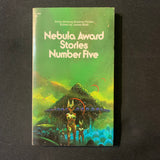 BOOK James Blish (ed) 'Nebula Award Stories Number Five' (1972) Harlan Ellison, Ursula K. Le Guin