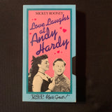 VHS Love Laughs At Andy Hardy (1946) Mickey Rooney, Lewis Stone, Sara Hayden