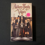 VHS Addams Family Values (1993) Raul Julia, Anjelica Huston, Christopher Lloyd