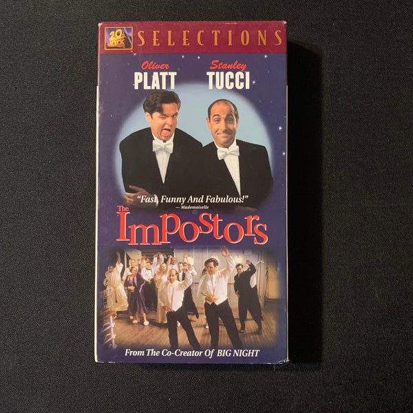 VHS The Impostors (1998) Oliver Platt, Stanley Tucci