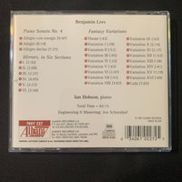 CD Benjamin Lees 'Piano Sonata No. 4, Mirrors, Fantasy Variations' (1997) Ian Hobson, piano