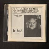 CD Carlos Chavez 'Complete Symphonies' (1992) VoxBox 2-disc set missing front cover