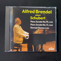 CD Alfred Brendel Plays Schubert import Piano Sonatas, 16 German Dances