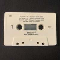 CASSETTE Phil Reamsnyder 'Serenity' (1989) Toledo OH Christian songs for children