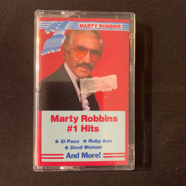 CASSETTE Marty Robbins '#1 Hits' (1984) El Paso, White Sport Coat and a Pink Carnation