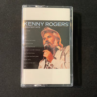 CASSETTE Kenny Rogers 'Greatest Hits' (1980) The Gambler, Lady, Coward of the County