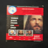 DVD Three Films of Jesus (2018) three movies in eight languages