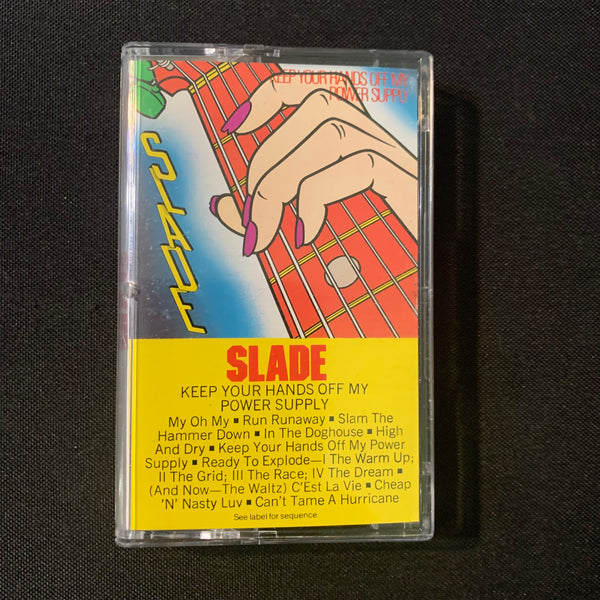 CASSETTE Slade 'Keep Your Hands Off My Power Supply' (1984) Run Runaway