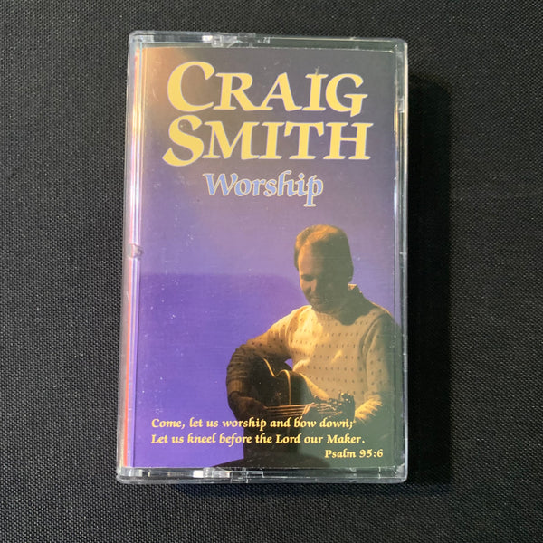 CASSETTE Craig Smith 'Worship' (1988) praise Christian CCM gospel Benson