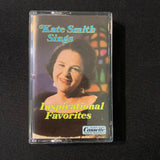 CASSETTE Kate Smith 'Sings Inspirational Favorites' (1983) Climb Ev'ry Mountain