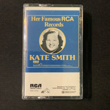 CASSETTE Kate Smith 'Her Famous RCA Records' (1986) tape standards pop vocal