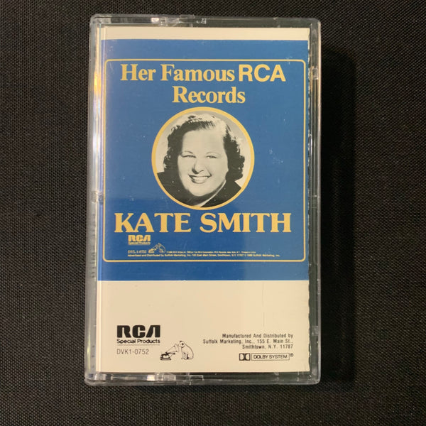 CASSETTE Kate Smith 'Her Famous RCA Records' (1986) tape standards pop vocal