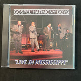 CD Gospel Harmony Boys 'Live In Mississippi' (2001) West Virginia Christian