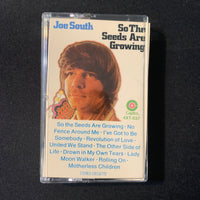 CASSETTE Joe South 'So the Seeds Are Growing' (1971) paper label vintage tape