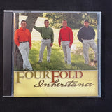 CD FourFold 'Inheritance' (2002) Tennessee Christian Southern gospel quartet
