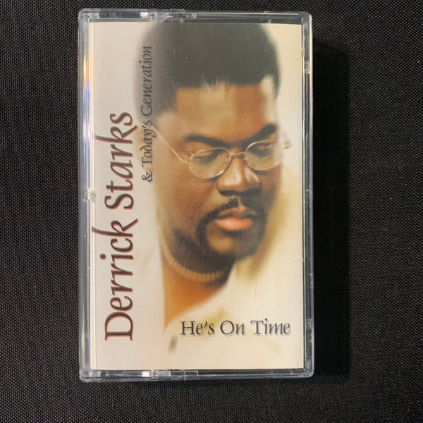 CASSETTE Derrick Starks and Today's Generation 'He's On Time' (1999) gospel Rance Allen