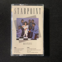 CASSETTE Starpoint 'Restless' (1985) Object of My Desire R&B 1980s one hit wonder