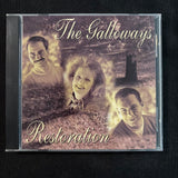 CD The Galloways 'Restoration' (1999) Christian gospel