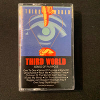 CASSETTE Third World 'Sense of Purpose' (1985) reggae Jamaica