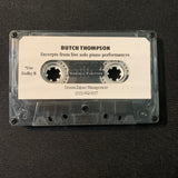 CASSETTE Butch Thompson 'On Piano Live' excerpts from solo performances