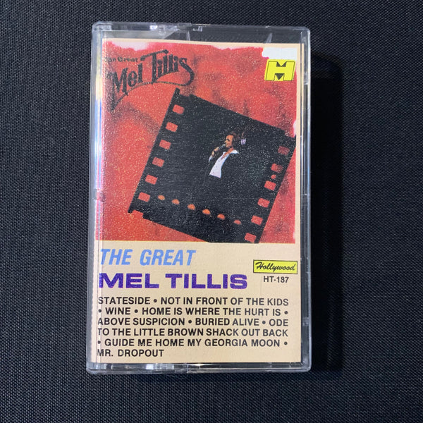 CASSETTE Mel Tillis 'The Great Mel Tillis' (1987) tape Highland Music country