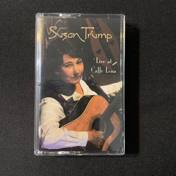 CASSETTE Susan Trump 'Live at Caffe Luna' (1999) folk music dulcimer banjo guitar