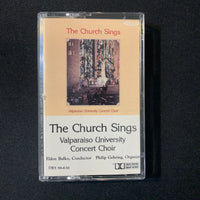 CASSETTE Valparaiso University Concert Choir 'The Church Sings' choral tape