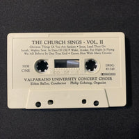 CASSETTE Valparaiso University Concert Choir 'The Church Sings Vol. II' tape