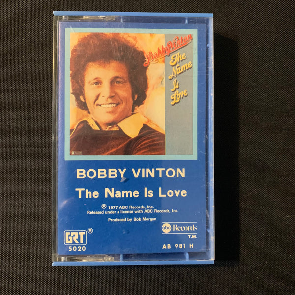 CASSETTE Bobby Vinton 'The Name Is Love' (1977) original blue shell tape Polish Prince