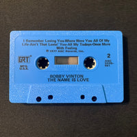 CASSETTE Bobby Vinton 'The Name Is Love' (1977) original blue shell tape Polish Prince