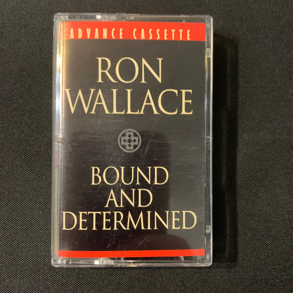 CASSETTE Ron Wallace 'Bound and Determined' (1995) advance promo tape country