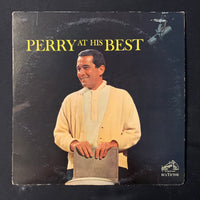 LP Perry Como 'Perry At His Best' (1963) VG/VG pop vocal vinyl record