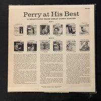 LP Perry Como 'Perry At His Best' (1963) VG/VG pop vocal vinyl record