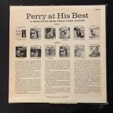 LP Perry Como 'Perry At His Best' (1963) VG/VG pop vocal vinyl record
