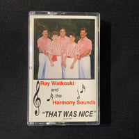 CASSETTE Ray Watkoski Harmony Sounds 'That Was Nice' (1991) polka dance Michigan