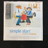 DVD Simple Start Diabetes+food (2005) OneTouch booklet and DVD for diabetes treatment