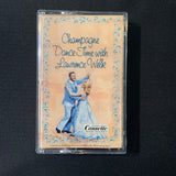 CASSETTE Lawrence Welk 'Champagne Dance Time' (1983) tape Ranwood easy listening