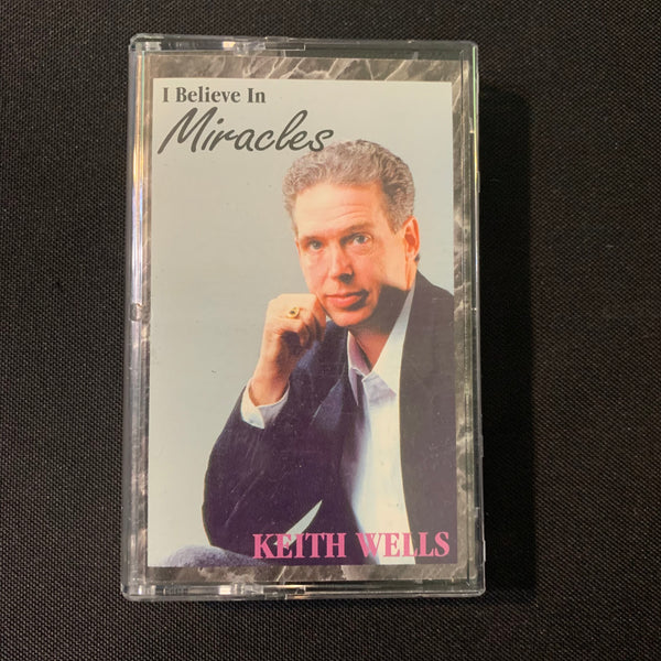CASSETTE Keith Wells 'I Believe in Miracles' (1993) Catholic religious music tape